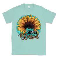Seafoam Simply Blessed Classic Tee - JahusDesignShop