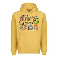 Antique Gold Every Bunnys Favorite Kid Premium Hoodie - RanaPortraitStore