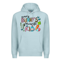 Blue Mist Every Bunnys Favorite Kid Premium Hoodie - RanaPortraitStore