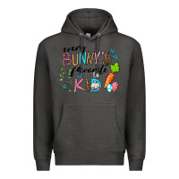 Charcoal Heather Every Bunnys Favorite Kid Premium Hoodie - RanaPortraitStore