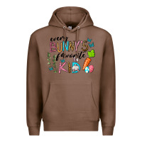 Chestnut Every Bunnys Favorite Kid Premium Hoodie - RanaPortraitStore