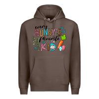 Coffee Every Bunnys Favorite Kid Premium Hoodie - RanaPortraitStore