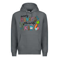 Rock Every Bunnys Favorite Kid Premium Hoodie - RanaPortraitStore