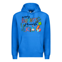 True Royal Every Bunnys Favorite Kid Premium Hoodie - RanaPortraitStore
