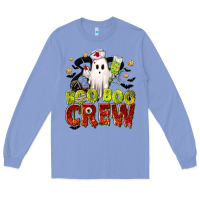 Colony Blue Boo Boo Crew Nurse Long Sleeve Tee - texasbilliewilder