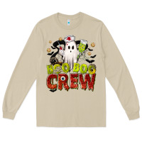 Mushroom Boo Boo Crew Nurse Long Sleeve Tee - texasbilliewilder
