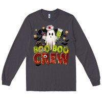 Smoke Boo Boo Crew Nurse Long Sleeve Tee - texasbilliewilder