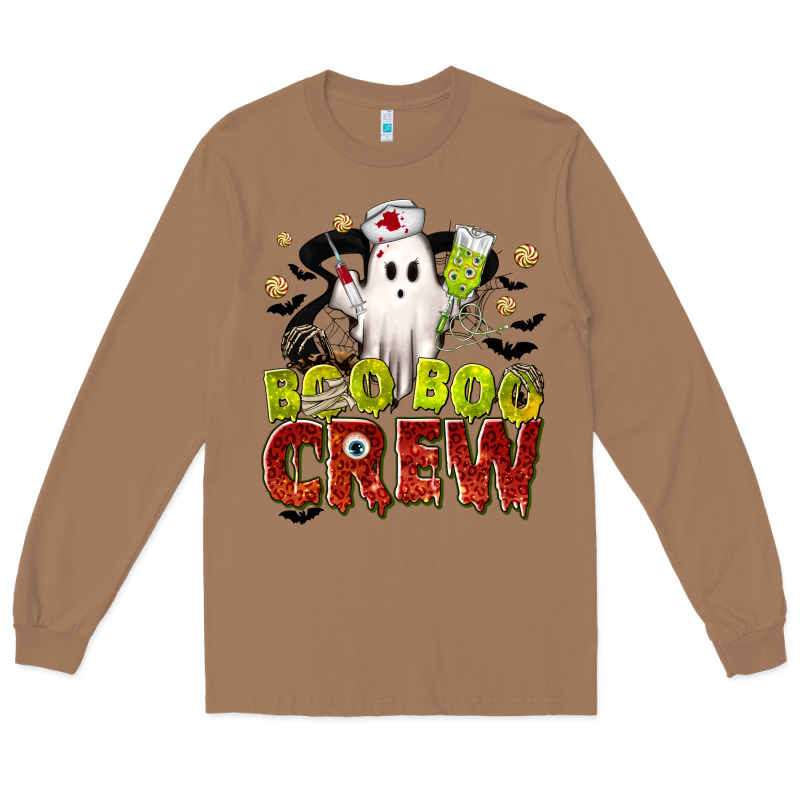 Boo Boo Crew Nurse Long Sleeve Tee by texasbilliewilder | Teevron
