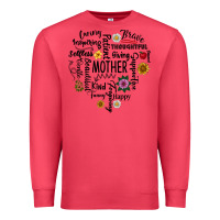 Cardinal Mother Premium Sweatshirt - CowhideDigitalArt