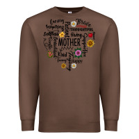 Chestnut Mother Premium Sweatshirt - CowhideDigitalArt