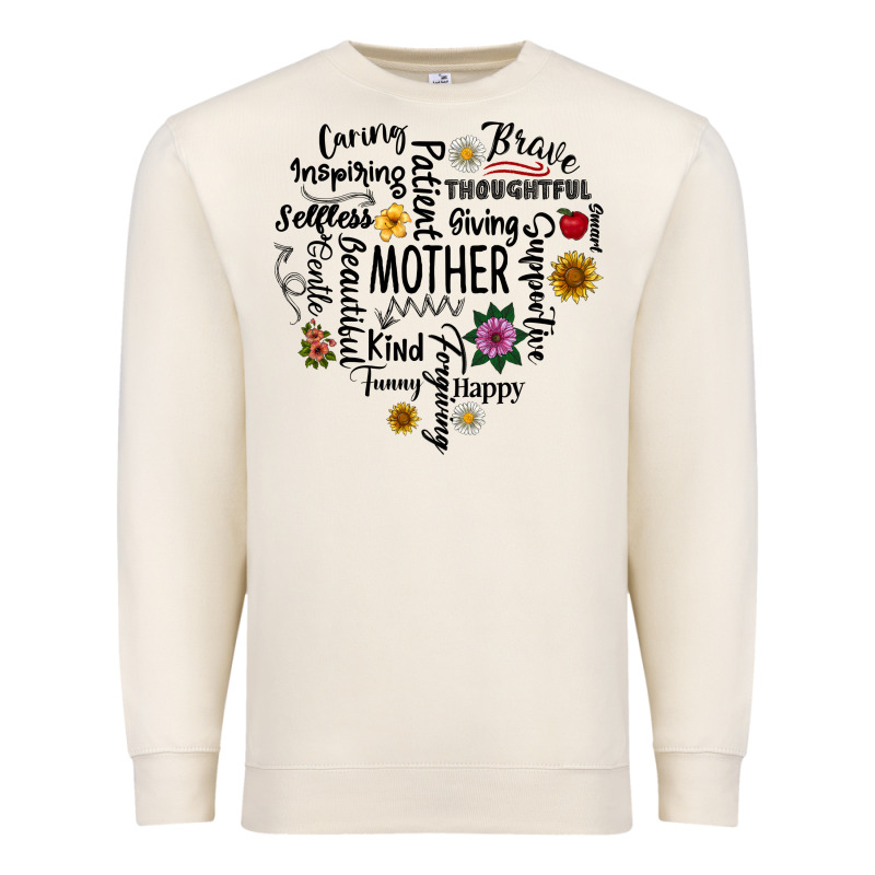Mother Premium Sweatshirt by CowhideDigitalArt | Teevron