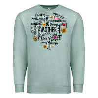 Seafoam Mother Premium Sweatshirt - CowhideDigitalArt
