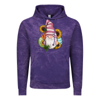 Cloud Purple easter gnomes egg carrot sunflowers Vintage Hoodie - RanaPortraitStore