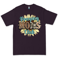 Plum praying moms club Premium Tee - NancyCooperArtShop
