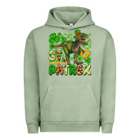 Pigment Oil Green st. patrex Urban Hoodie - Artiststas