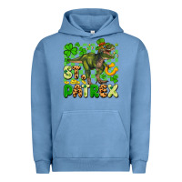Pigment Pebble Blue st. patrex Urban Hoodie - Artiststas