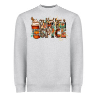 My Blood Type Is Pumpkin Spice Heavyweight Sweatshirt | Teevron