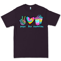 Plum peace love loaded tea Premium Tee - JahusDesignShop
