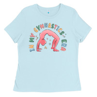 Baby Blue in my gymnastics era shinning Ladies Tee - MaliasSmallBusiness