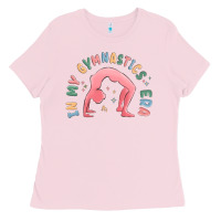 Bubblegum Pink in my gymnastics era shinning Ladies Tee - MaliasSmallBusiness