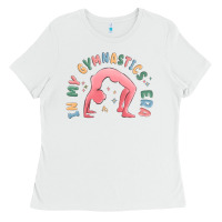 White in my gymnastics era shinning Ladies Tee - MaliasSmallBusiness