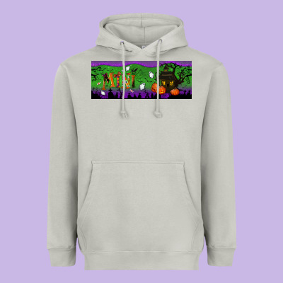 Halloween Mini 11 Oz Mug Heavyweight Hoodie Designed By Bundleandbundleshop