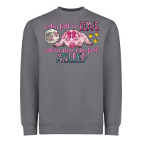 Storm why fall in love when you can fall asleep Heavyweight Sweatshirt - CowGirlArtShop