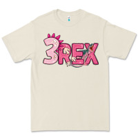 Bone pink three rex Premium Tee - MaliasSmallBusiness