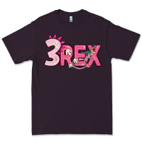 Plum pink three rex Premium Tee - MaliasSmallBusiness