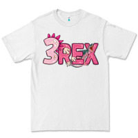 White pink three rex Premium Tee - MaliasSmallBusiness