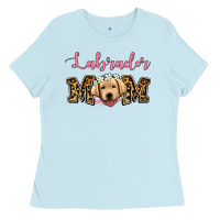Baby Blue labrador mom Ladies Tee - Jasminsmagicworld