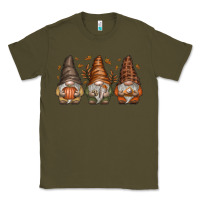Army Green fall gnomes Classic Tee - SublimationCraftShop