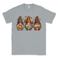 Heather Grey fall gnomes Classic Tee - SublimationCraftShop