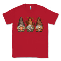 Red fall gnomes Classic Tee - SublimationCraftShop