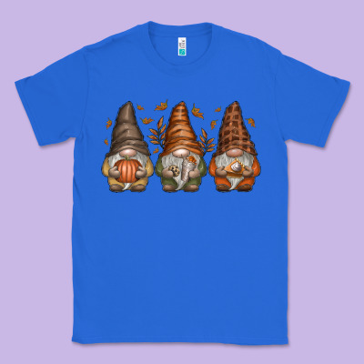 Fall Gnomes Classic Tee Designed By Sublimationcraftshop
