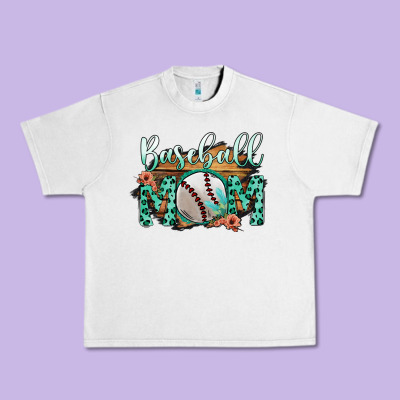 Baseboll Mom Urban Heavy Tee Designed By Bettercallsaul