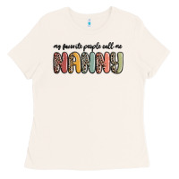 Bone my favorite people call me nanny Ladies Tee - MaliasSmallBusiness
