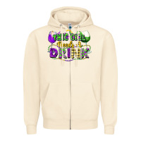 Sandshell This girl needs a drink Zipper Hoodie - FaDigitalArtStudio