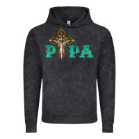 Vintage Black Papa Jesus with Cross Vintage Hoodie - Bettercallsaul