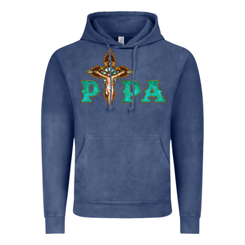 Papa Jesus With Cross Vintage Hoodie by Bettercallsaul | Teevron