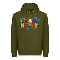 Army Green Inclusion matters Premium Hoodie - FaDigitalArtStudio