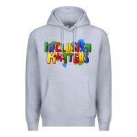 Heather Grey Inclusion matters Premium Hoodie - FaDigitalArtStudio