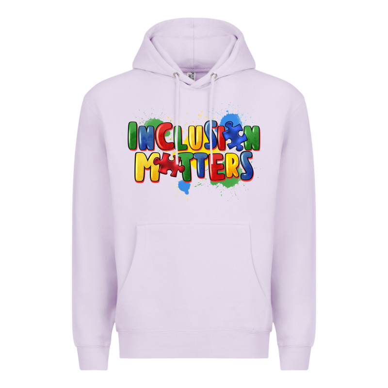 Inclusion Matters Premium Hoodie by FaDigitalArtStudio | Teevron