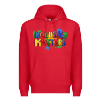 Red Inclusion matters Premium Hoodie - FaDigitalArtStudio