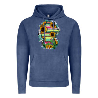 Vintage Denim Coahuila State Of Mexico Map Vintage Hoodie - RanaPortraitStore