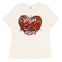 Bone senior 2024 mom football Ladies Tee - MaliasSmallBusiness
