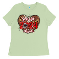 Matcha senior 2024 mom football Ladies Tee - MaliasSmallBusiness