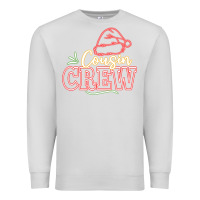 Dove Grey cousin crew Premium Sweatshirt - CowhideDigitalArt