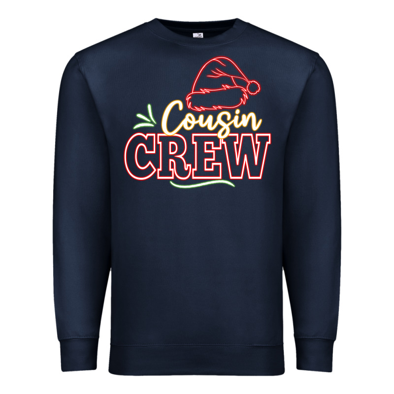 Cousin Crew Premium Sweatshirt by CowhideDigitalArt | Teevron