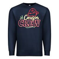 Navy cousin crew Premium Sweatshirt - CowhideDigitalArt